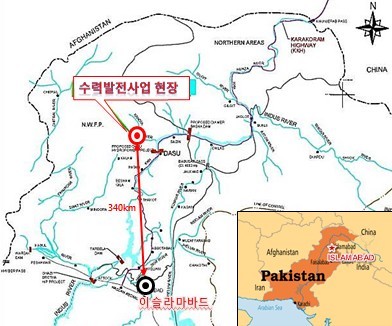 발전소 위치(자료=SK건설)