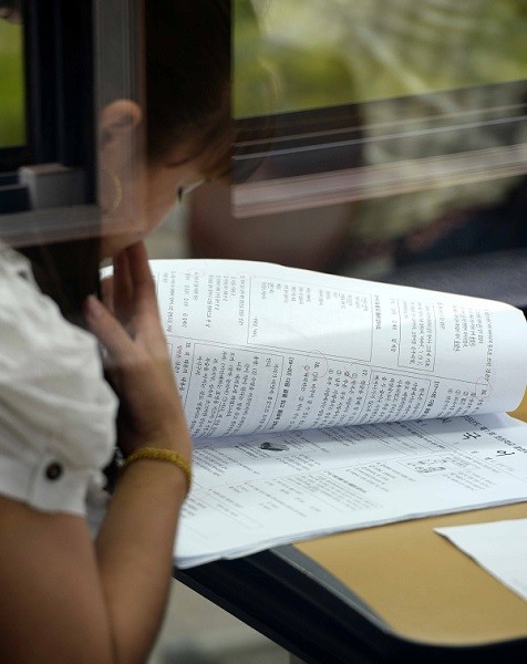 시험 준비하는 수험생.(사진제공=뉴시스)