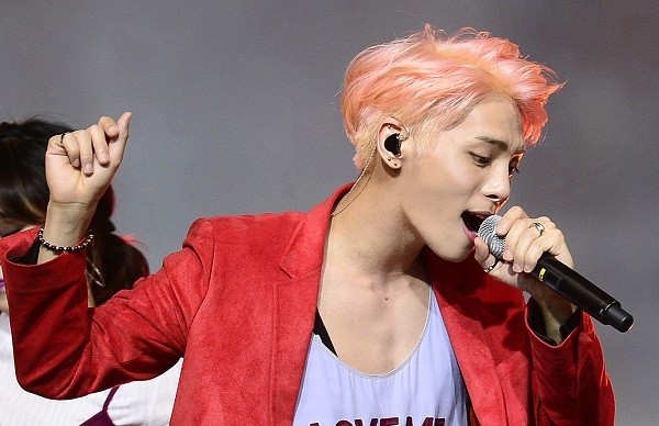 남성그룹 '샤이니'의 종현.(사진제공=뉴시스)