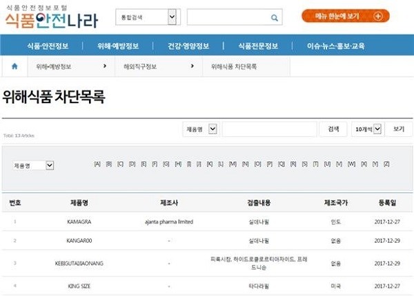 해외직구 정보방 화면