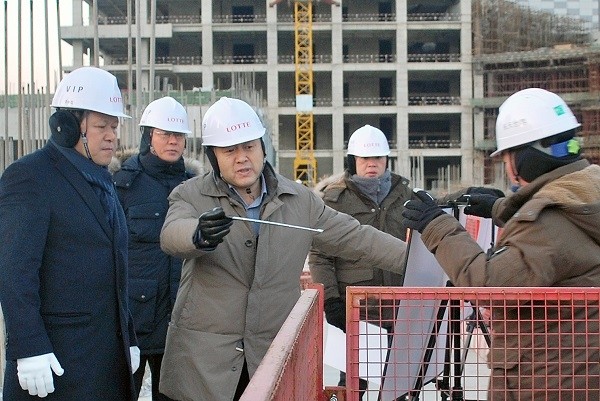 황각규 부회장, 중국 현장 방문