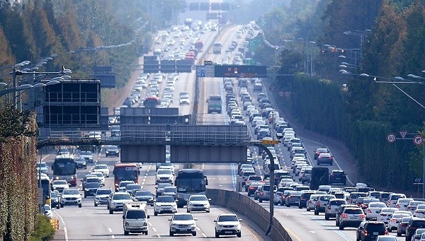 고속도로 정체. (사진=뉴시스 제공)