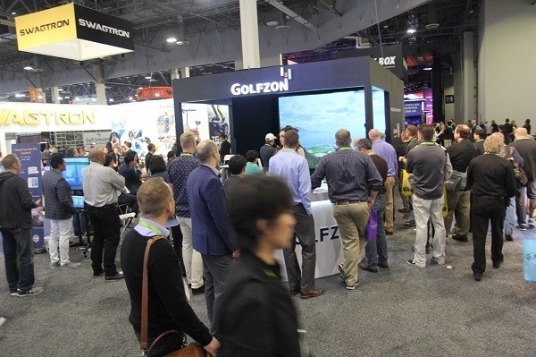 골프존(대표이사 박기원)이 CES 2018에 최초로 참여해 세계 최고 수준의 스크린골프 시스템을 소개했다.