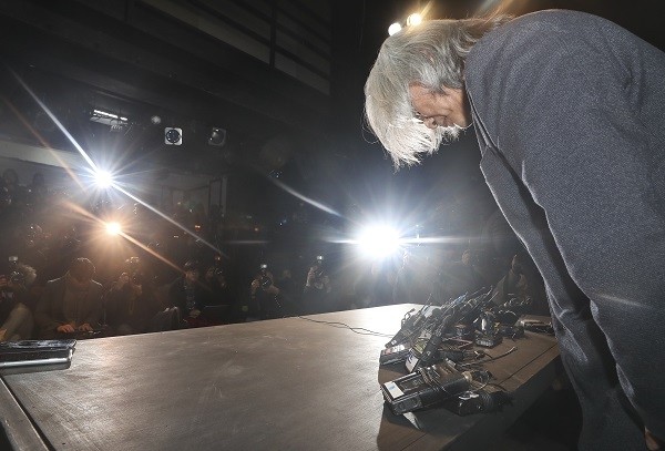 '성추행 논란' 이윤택 전 예술감독. (newsis)