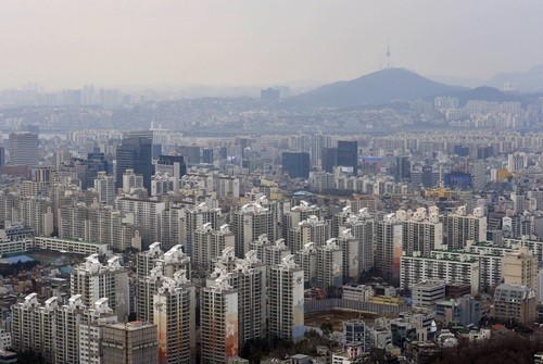 서울 삼성동에서 바라본 아파트 단지 모습. (사진제공=뉴시스)