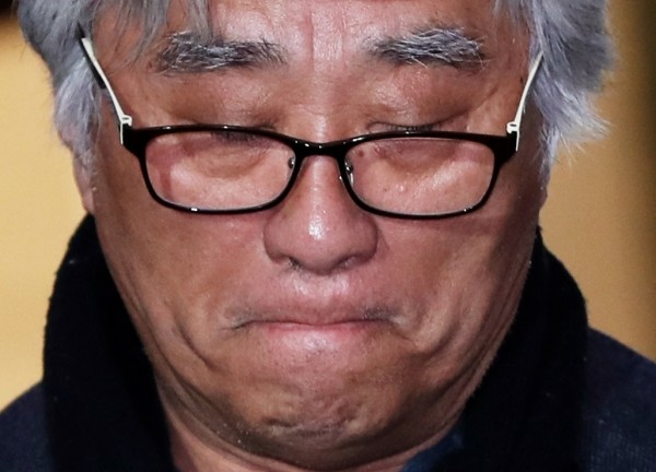 성폭력 의혹을 받고 있는 연극연출가 이윤택이 지난 17일 오전 서울 종로구 서울지방경찰청에 피의자 신분으로 출석했다.(사진=newsis)