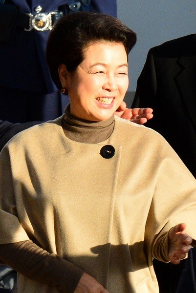 이명박 전 대통령 부인 김윤옥 여사.(newsis)