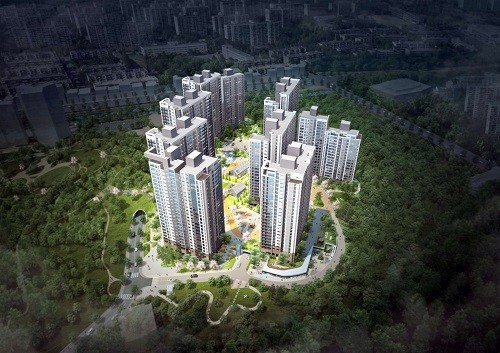 청주 힐즈파크 조감도 심의용