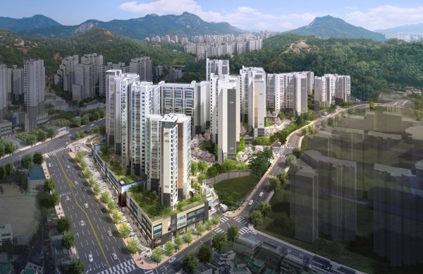 힐스테이트 녹변역 조감도.(사진=현대건설 제공)