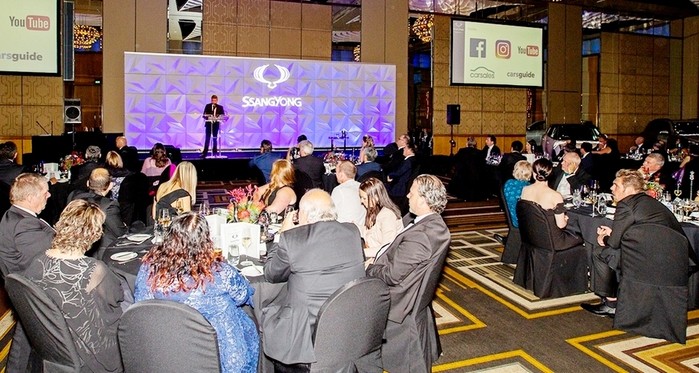 쌍용차 호주 직영 해외판매법인 출범 장면.(사진=쌍용차)