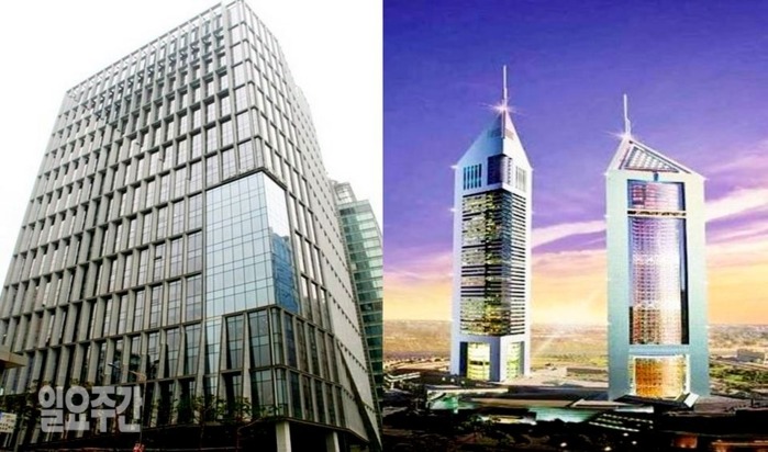 쌍용건설은 토목, 일반건설과 해외플랜트 부문에서 국내 건설업계 ‘탑10’ 안에 든다. 쌍용건설이 건설한 (왼쪽부터)스테이트타워 남산, 두바이 주메이라 에미리트 타워 호텔(쌍용건설 제공).