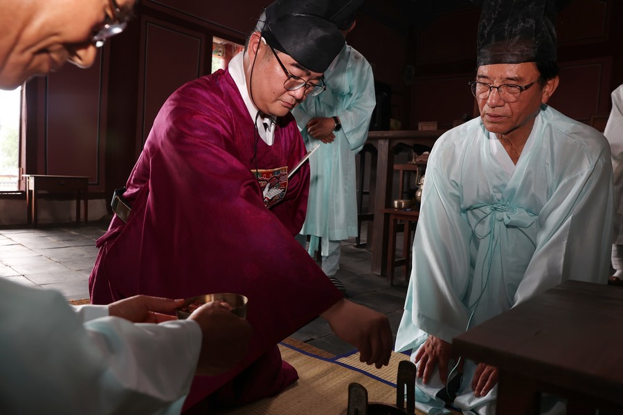 상주향교, 안재민 상주시장 취임 고유...